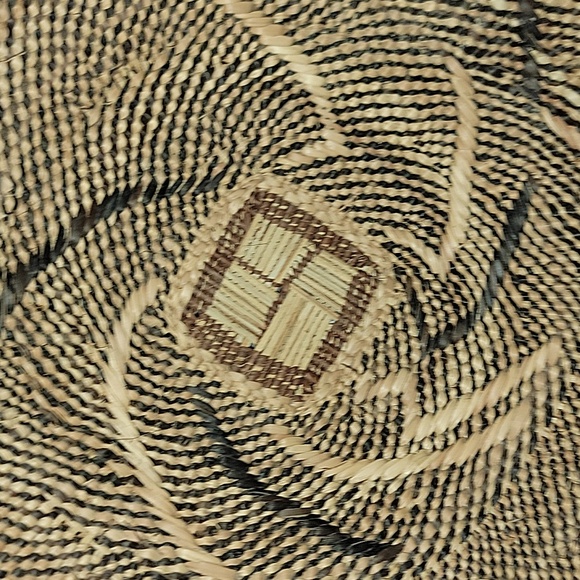 Ba Tonga Winnowing  Basket Handwoven Decorative Basket - Picture 4 of 6